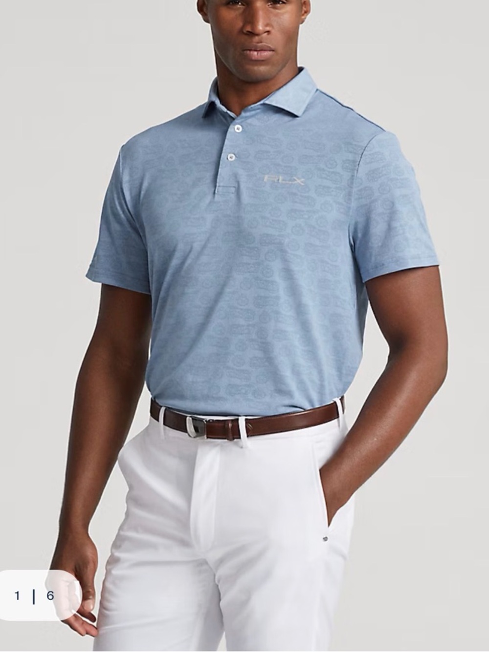 Ralph Lauren Custom Slim Fit Performance Polo Shirt